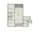 Großzügige 3-Zimmer-Wohnung mit zwei Balkonen, Schwimmbad, lichtdurchflutet und Top-Anbindung - Grundriss107