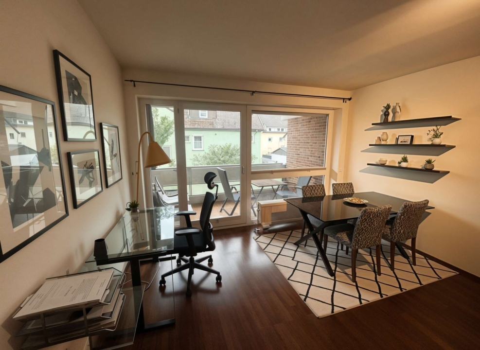 Moderne Wohnung mit Süd-Ost Loggia - Essbereich48