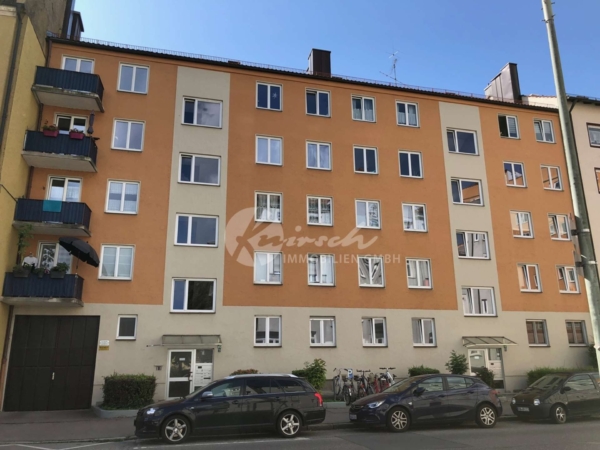 Komplett renoviertes 1 ZKB-Appartment – begehbare Dusche – moderne Einbauküche – zentrale Lage, 86153 Augsburg, Erdgeschosswohnung